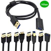 USB 3.0 Cable - A-Male to Micro-B /USB 3.0 Extension Cable - A-Male to A-Female 0.3M/1M/1.8M