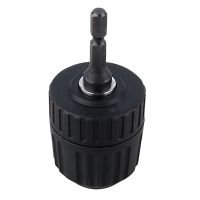 Keyless Drill Chuck Converter 3/8 Inch 24UNF + 1/4 Inch Hex SDS Adaptor 0.8-10mm