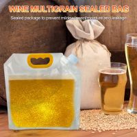 1/2/3Pcs Kitchen Storage Bag Grain Moisture-proof Sealed Bag Insect-proof Transparent Portable Food-grade Storage Bag