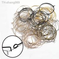 50pcs/lot Gold Hoops Earrings Big Round Circle Accessories Earrings Wire Supplies Hook For DIY Jewelry Findings Making