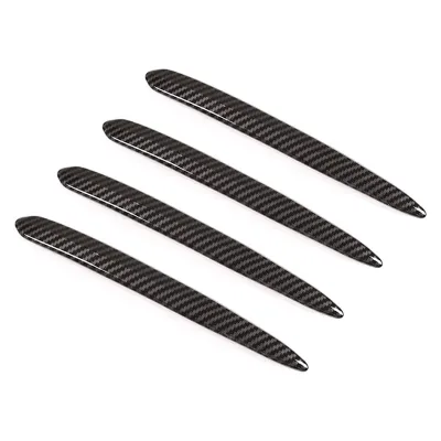 Car Styling Exterior Door Handle Strips Decoration Sticker Trim for BMW 5 Series G30 G38 2018-2021