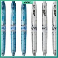 QIANW 6PCS สีดำสีดำ ปากกาน่ารักๆ 0.5มม. ปากกาหมึกน่ารักแปลกใหม่ ของขวัญสำหรับเด็ก ปากกาส่วนตัว ออฟฟิศสำหรับทำงาน