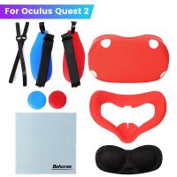 VR Touch Controller Shell Lens Rod Cap Handle Grip Protective Cover Set For Oculus Quest 2 VR Accessories