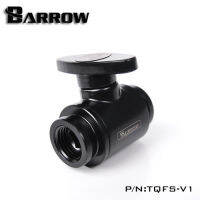 Barrow TQFS-V1 Black Silver White G1 4 MINI Handle Double Internal Sealing Ball Valve, Plastic Handle, Brass Body