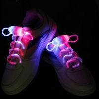 Nice!!! LED Flash Luminous Light Up Glow Strap Shoelace Shoe Laces Party Disco Decor