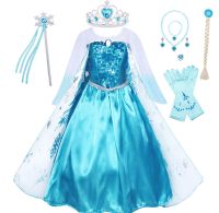 【CC】 Jurebecia Up Little Costume Birthday Role Dresses Snow Outfit