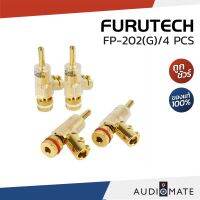 FURUTECH FP-202 (G) / หัว บานาน่า / Furutech FP-202 Gold High Performance Audio Banana Connectors - Pack of 4 / รับประกันคุณภาพโดย บริษัท Clef Audio / AUDIOMATE