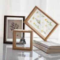 A4 Wooden Glass Photo Frame Picture Frame Photo Frame Stand Holder Dry Flower Holder Wedding Picture Holder Wall Hanging Frame