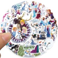 【CW】►┋♙  10/30/50PCS Frozen Stickers Cartoon Decals Luggage Skateboard Stationery Sticker