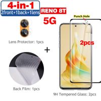 OPPO RENO 8T 5G กระจกเทมเปอร์ OPPO RENO 8 Z 8Z 7Z 5G 6Z 6 Z 5 5G กระจกกันความร้อนอย่างเต็มที่กระจกเทมเปอร์ปกป้องหน้าจอ