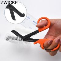 【LZ】wyn856 Medical Rescue Scissors Plastic Handle Stainless Steel Wound Gauze First Aid Scissors Practical Outdoor Nurse Scissor