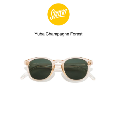 [SUNSKI] แว่นตากันแดด รักษ์โลก ดีต่อคุณ และดีต่อโลก รุ่น Yuba สี Champagne Forest