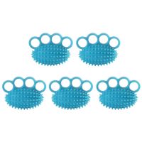 5X Hand Grip Strengthener Finger Exerciser Fingers Hand Grip Ball Strengthener Exercise Anti-Spasticity Ball