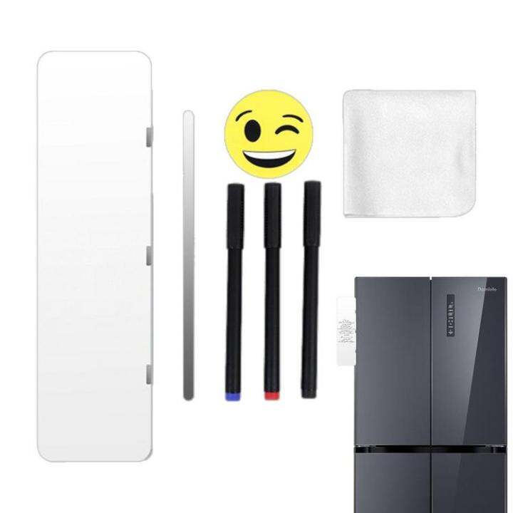 computer-monitor-memo-board-dry-erase-computer-side-panel-memo-writable-on-both-sides-sticky-note-holder-pen-and-sponge-included-computer-monitor-accessories-for-desk-workplace-natural