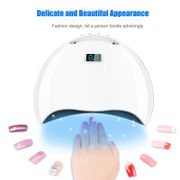 UV LED Nail Lamp 36W / 54W Professional Nail Dryer Gel Polish Light UV Nail Light with 3 Timer Setting Nail Polish Curing Gel LED Dryer Professional Nail Art Tools with Automatic Sensor LCD Displ