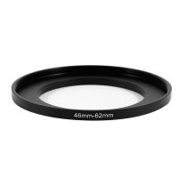 Camera Parts 46mm-62mm Lens Filter Step Up Ring Adapter Black