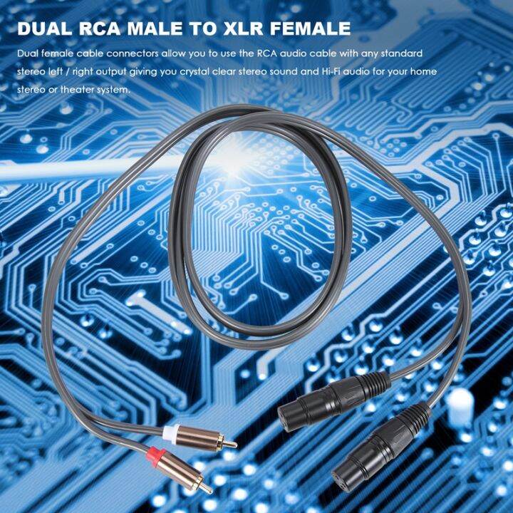 dual-female-xlr-to-rca-cable-heavy-duty-2-xlr-female-to-2-rca-male-patch-cable-hifi-stereo-audio-connection-cable-wire