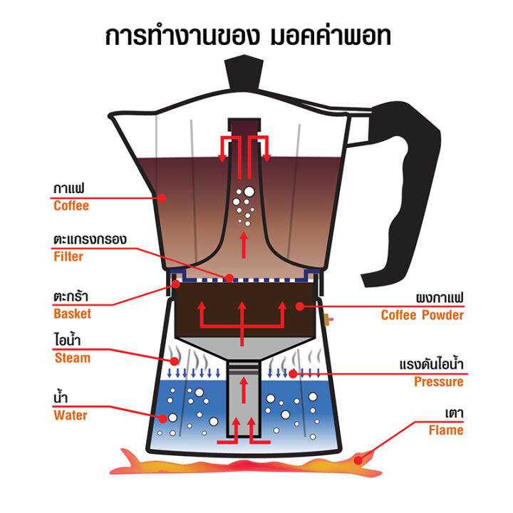 galafashion-mall-หม้อต้มกาแฟสด-อลูมิเนียม-6-ถ้วย