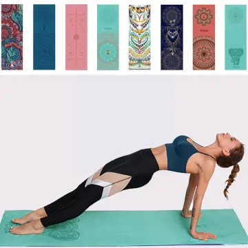 6mm Thick Non-slip Eva Comfort Foam Yoga Mat For Exercise, Yoga
