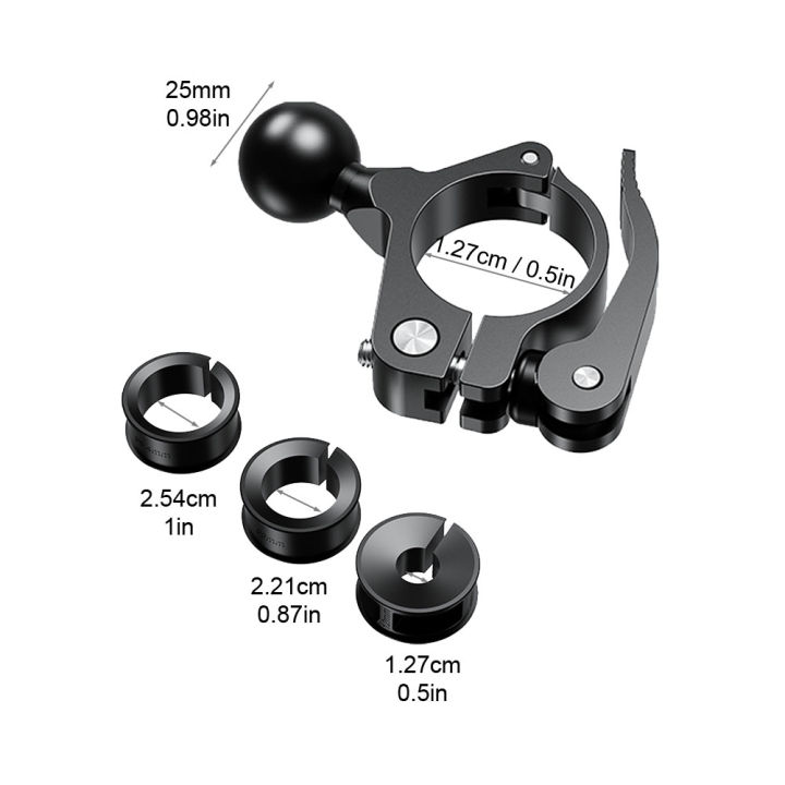 portable-universal-bike-aluminum-alloy-convenient-durable-accessories-outdoor-easy-install-with-ball-seat-motorcycle-phone-mount