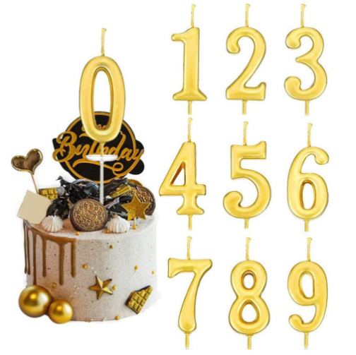 Birthday Gold Candle Number Lazada PH