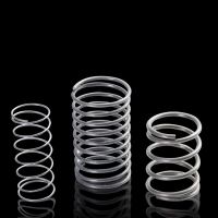 10pcs 1mm wire diameter 304 Stainless steel compression soft spring return pressure springs 7mm outer diameter 10mm-60mm long Coil Springs