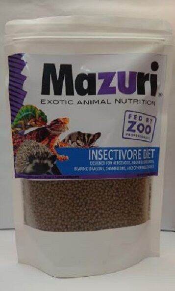 Mazuri Insectivore Diet 1lb (Anoles, Basilisks, Bearded Dragons ...