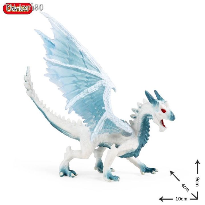 ของขวัญ-สัตว์จำลองของเล่นเด็ก-western-มังกรน้ำแข็งมอนสเตอร์-warcraft-มังกรบินไฟมังกรไฟ-eagle-pterosaur