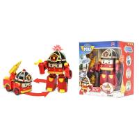 Robocar Poli Transformer with LED - Roy 5 " โรโบคาร์ โพลี รอย ทรานส์ฟอร์มแบบมีไฟ รหัส SVR83093