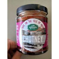 สินค้าสดใหม่ รับรองคุณภาพ  Arran Hot Beetroot  Chutney ซอส บีทรูท  อารัน 190 กรัม