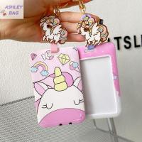 เคสพอร์ทัลนักเรียน ASHLEY บัตรผู้ถือบัตรรูปการ์ตูนบัตรธนบัตรมื้ออาหารคลิปติดบัตรเครดิตไอดีการ์ดพวงกุญแจ