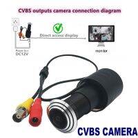 Cvbs Ahd ชุดกล้องประตู1080P ตาฟิชอายรูรักษาความปลอดภัยสายเอสดีตาแมวขนาดเล็ก7 Lnch Dvr เครื่องบันทึกวีดีโอแบบมีสาย