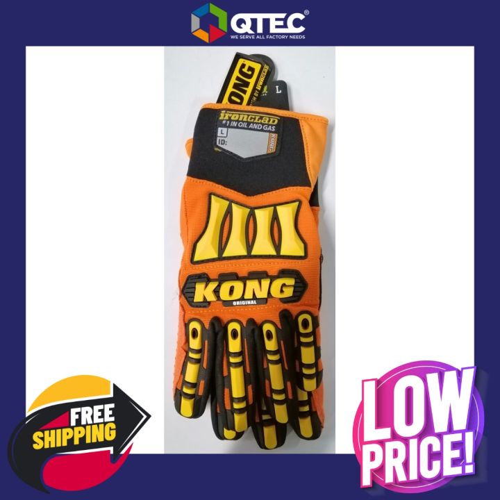 Ironclad KONG SDX2-04-L Original Oil & Gas Safety Impact Gloves