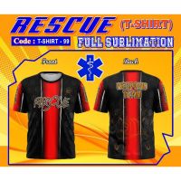 2023 NEW RESCUE TSHIRT full sublimation Top