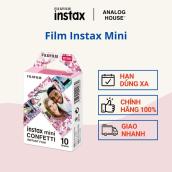 Film Instax Mini FUJIFILM - Viền Confetti - Date xa 2023-2024