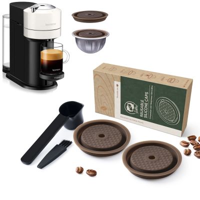 【YF】 Para nespresso vertuo próxima tampa da cápsula de café silicone reutilizável compatível com cápsulas originais vertuoline