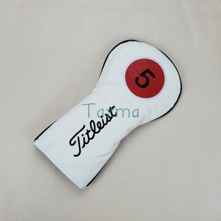 titleist-branded-golf-club-driver-fairway-woods-headcover-letter-number-embroidery-sports-golf-club-accessories-equipment