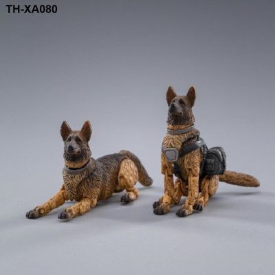Dark 1:18 military dog ​​two-piece suit movable model hand-made soldier toy creative festival gift joint