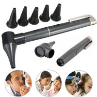 ไฟฉายวินิจฉัย Otoscope Light ชุดอุปกรณ์ไฟฉายสำหรับหูจมูกคอ ClinicalOtoscope Examination Otology ชุดตรวจหูทางการแพทย์การวินิจฉัยปากกาไฟฉาย