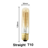 YSI หลอดไฟเอดิสัน4ชิ้นจี้เรโทรสำหรับตกแต่งหลอดไฟ220V 40W โคมไฟโบราณไส้หลอดไฟนีออนหลอดไฟ60W