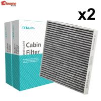 อุปกรณ์เสริม2X รถยนต์เริ่มต้น68223044AA กรองเครื่องปรับอากาศเรณูห้องโดยสารสำหรับ Jeep Cherokee KL 2013 2014 2015 2016 2017 2018 2019