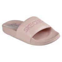 COD Skechers สเก็ตเชอร์ส รองเท้าแตะผู้หญิง Women Cali Pop Ups Right Time Sandals - 119252-BLSH Hanger Optional, Luxe Foam, Vegan