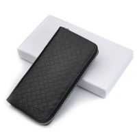 ?[100  Original] ?CabraKalani item number ck08 wallet mens long genuine leather cowhide woven pattern wallet clutch
