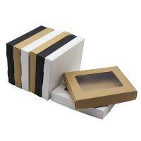 15pcs/24pcs/50 pcs Various sizes Kraft Paper Packing Gift Boxes DIY Candy/Wedding/Party/Crafts/Gifts/ Storage Boxes Brown Aircr