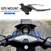 ZZOOI NEW Motorcycle Parts For YAMAHA N-MAX NMAX 125 155 Navigation Bracket Holder GPS Phone Stand 2020-2015 2019 2018 2017 2016