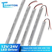 หม้อแปลงไฟ LED บางพิเศษ18W 24W 36W 48W 60W 240V 1.5A 2A 3A 5A อะแดปเตอร์ไดร์เวอร์