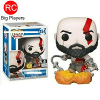 Funko Pop ตุ๊กตาอนิเมะโชคเกอร์แห่งสงคราม Kratos ตุ๊กตาจิ๋วเครื่องประดับของเล่นสำหรับของขวัญแฟนเด็ก