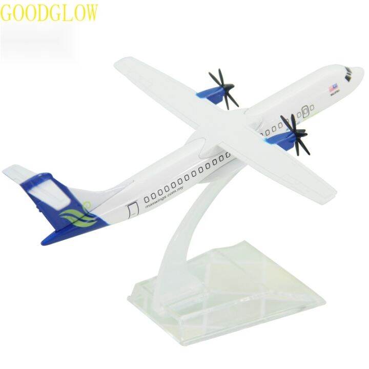 Malaysia ATR Aircraft Model MASwings ATR72500 Diecast Metal Airplane