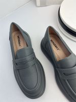 ☇☃○  Large base of England wind small leather shoes [source single pole goods] light a soft leather loafers JK flat single shoes restoring ancient ways