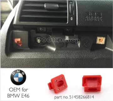  51458266814 BMW Dash Trim Clip Set of 4 : Automotive